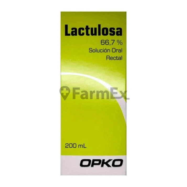 Lactulosa Solución Oral Rectal 66,7% x 200 mL "Ley Cenabast" OPKO 