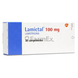 Lamictal 100 mg x 30 comprimidos susc-1 de 3 meses