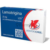 Lamotrigina 25 mg x 30 comprimidos