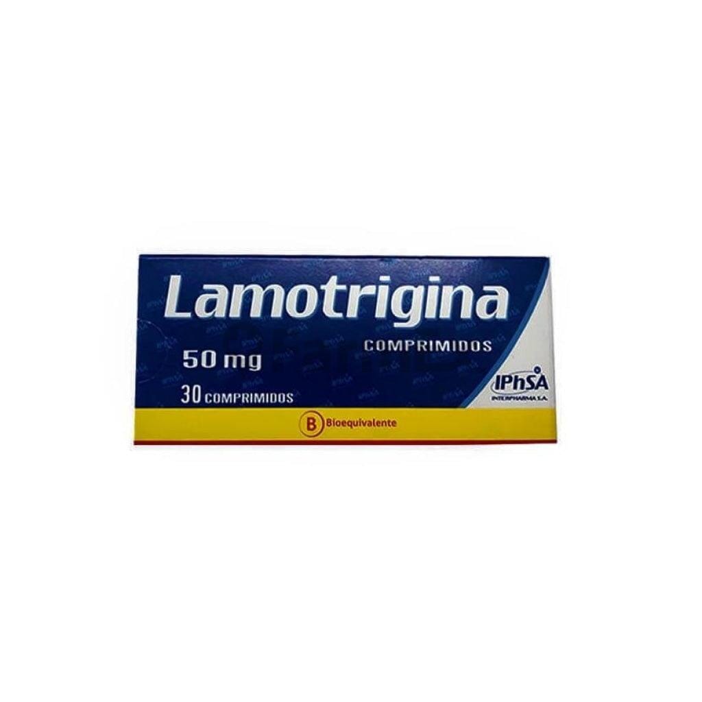 Lamotrigina 50 mg x 30 comprimidos