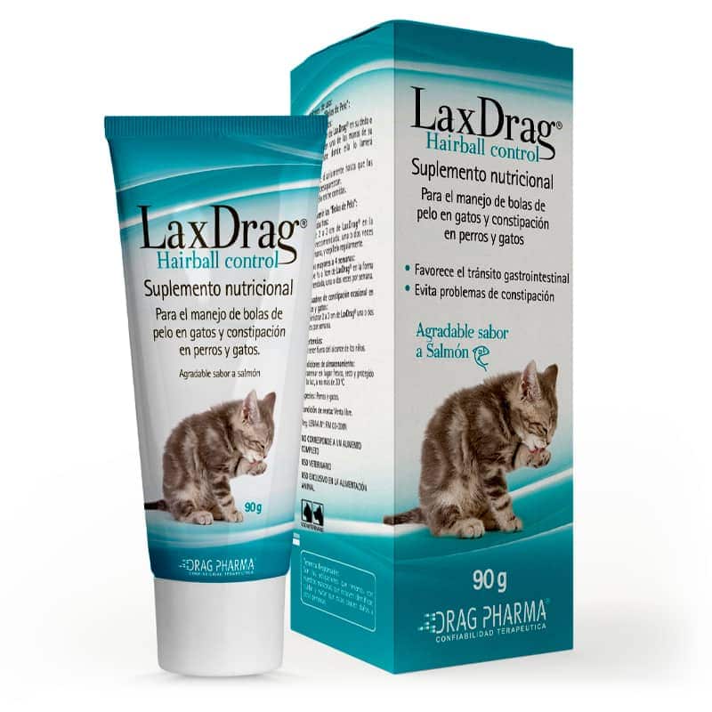 LaxDrag® sabor Salmón x 90 g Perros y Gatos Farmex-Pluxee-Persistente 