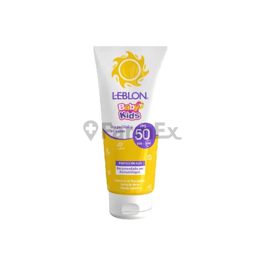 Leblon "Baby Kids" Protector Solar x 90 g Farmex-Fonasa-Persistente 