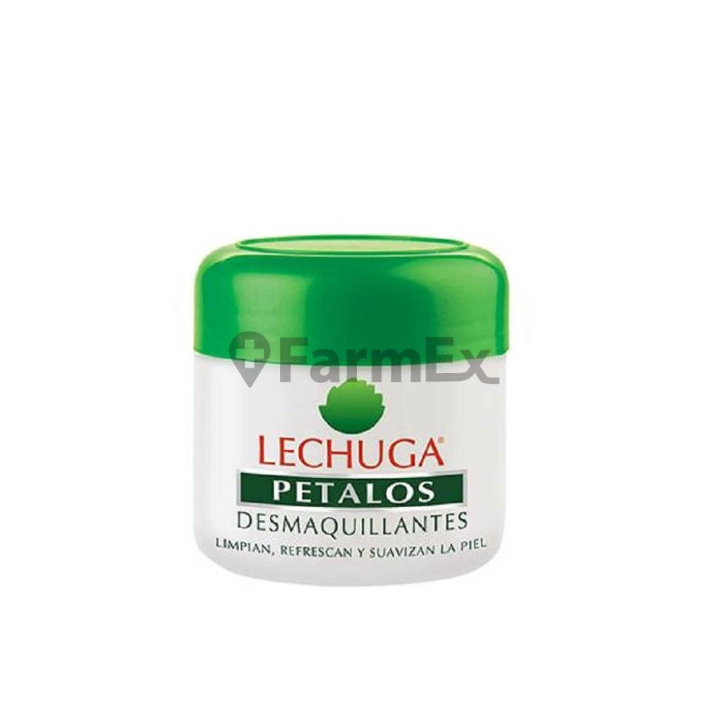 Lechuga Pétalos Desmaquillantes x 50 unidades.