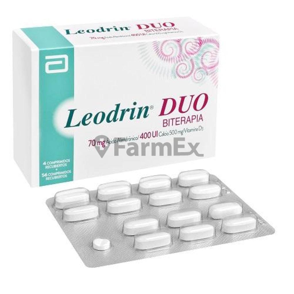 Leodrin Duo Biterapia x 60 comprimidos Farmex-VidaTres-Persistente 