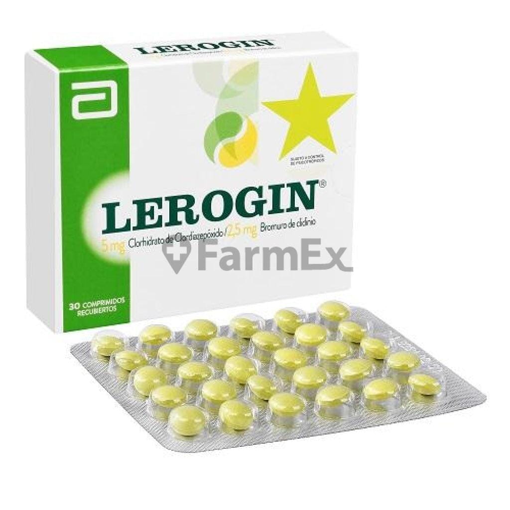 Lerogin x 30 comprimidos Farmex-VidaTres-Persistente 