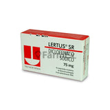 Lertus-SR 75 mg x 10 comprimidos