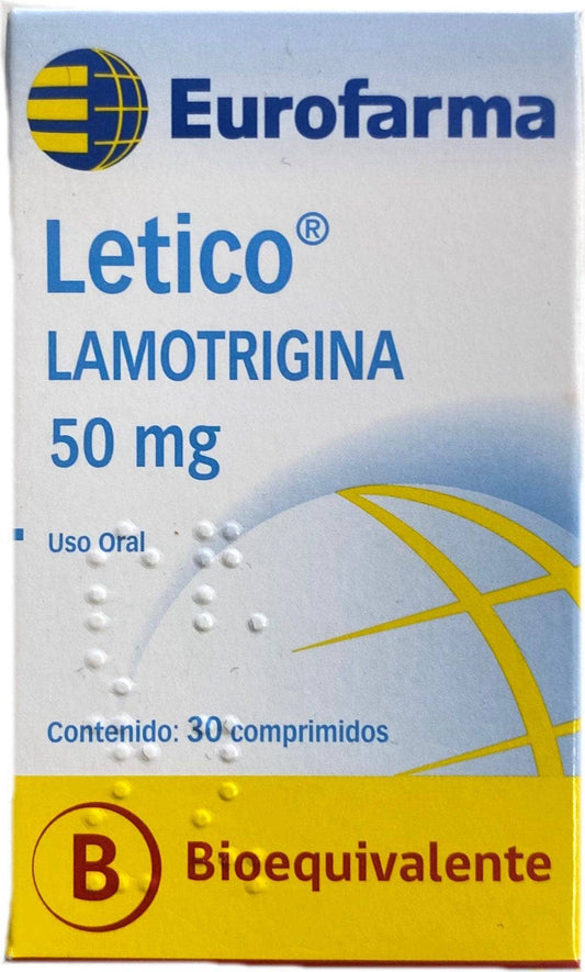 Letico 50 mg x 30 comprimidos "Ley Cenabast" EUROFARMA 