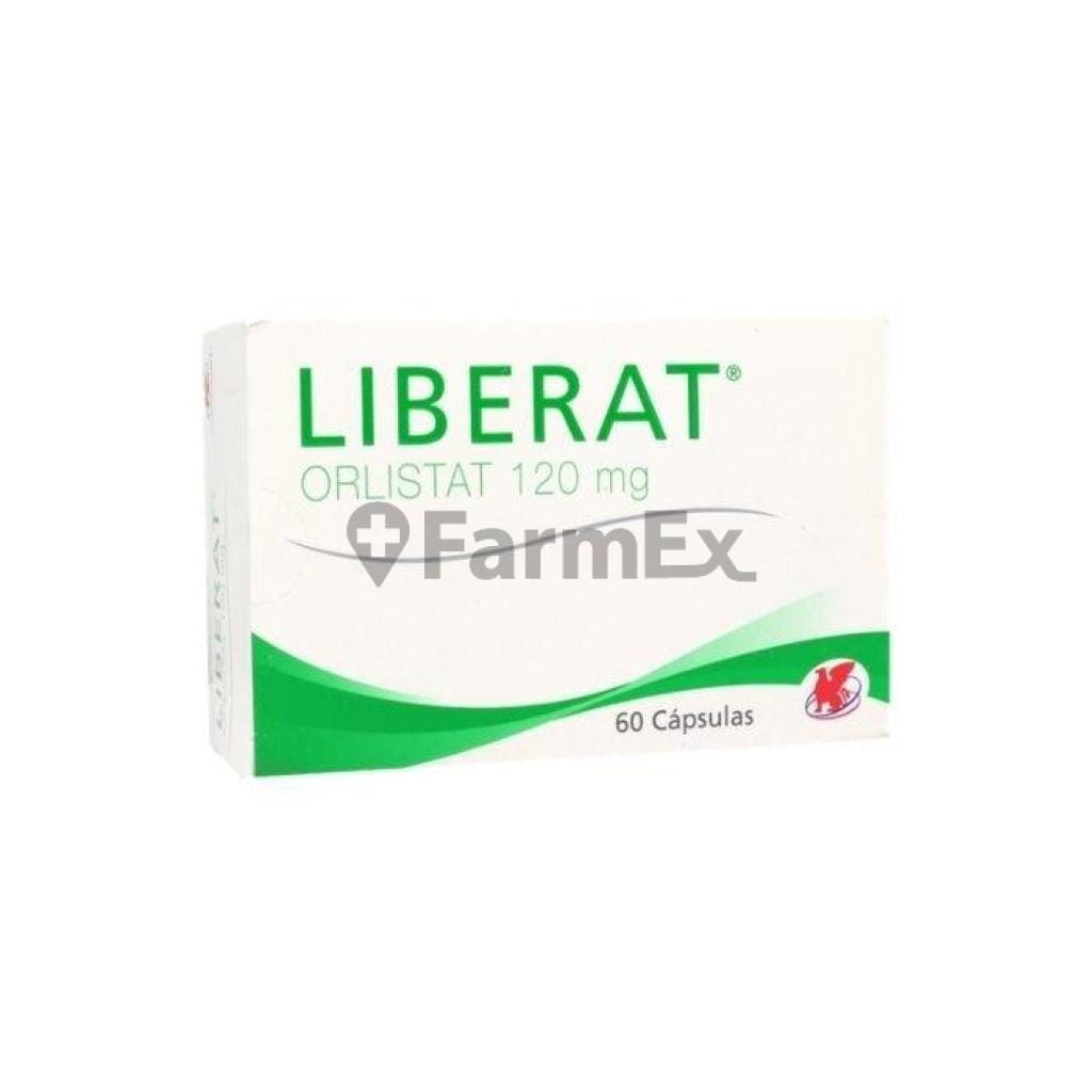 Liberat 120 mg x 60 cápsulas Farmex-Chile Salud-Persistente 