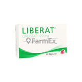 Liberat 120 mg x 60 cápsulas ( vencimiento diciembre 2023).