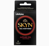 LifeStyles Skyn Intense Feel x 6 Preservativos Sin Latex