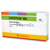 Lipoten 80 mg x 28 comprimidos