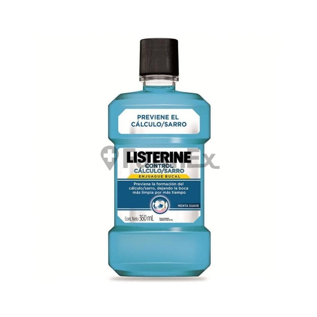 Listerine Control Sarro x 180 mL Farmex-Fonasa-Persistente 