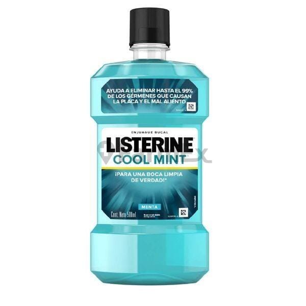 Listerine "Cool mint" x 500 mL Farmex-Pluxee-Persistente 