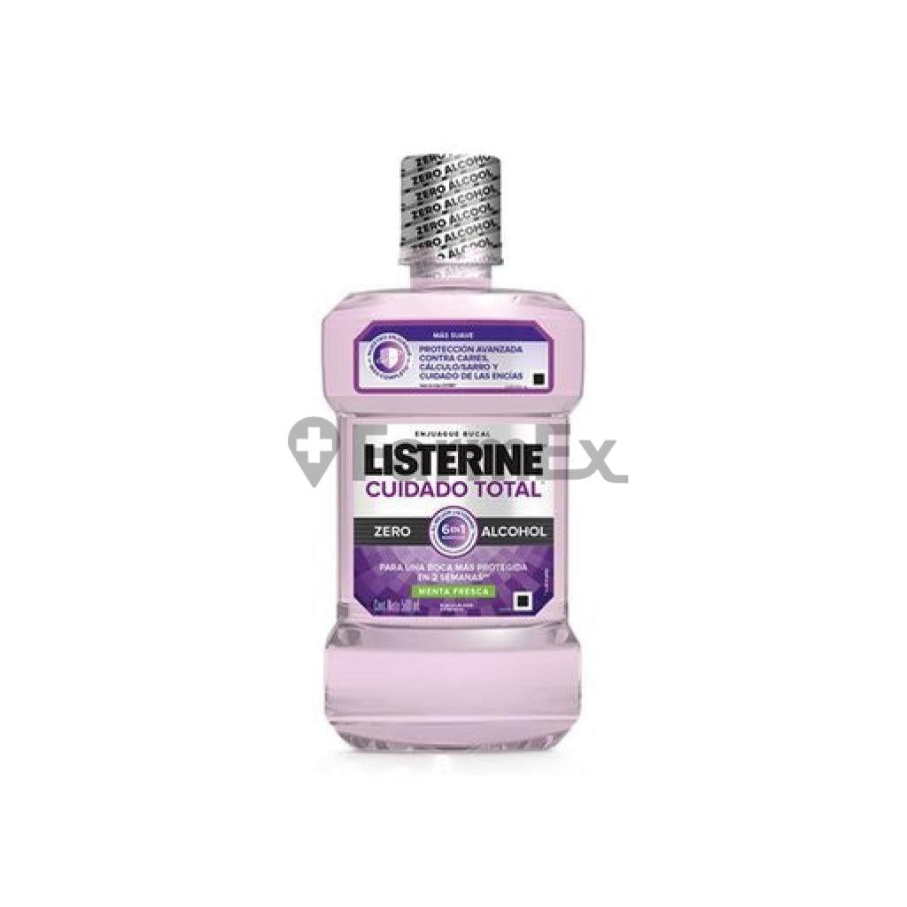 Listerine "Cuidado total Zero Alcohol" x 500 mL.