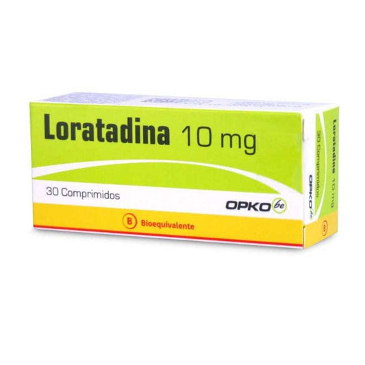 Loratadina 10 mg x 30 comprimidos Opko 