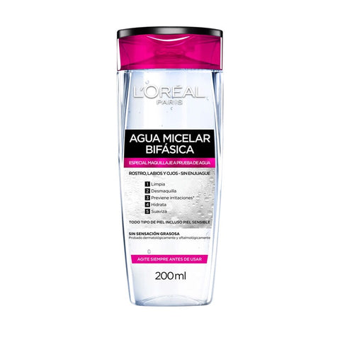 Loreal Paris Agua Micelar Bifásica x 200 mL