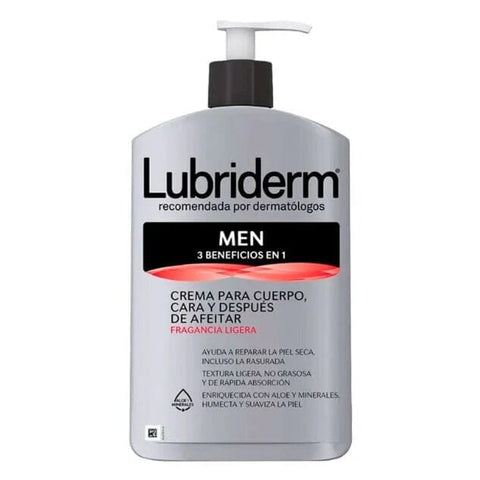 Lubriderm Men Crema 3 en 1 X 400 ML