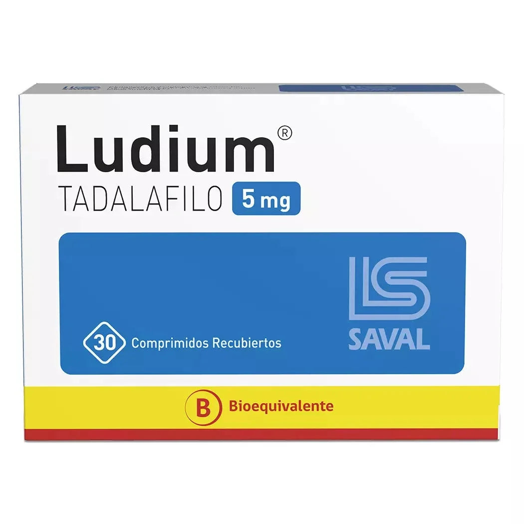 Ludium 5 mg x 30 comprimidos.