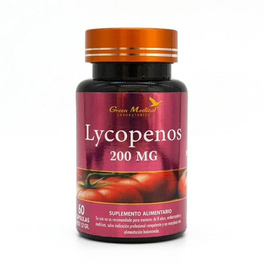 Lycopenos 200 mg x 60 Cápsulas GREEN MEDICAL 