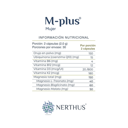 M-PLUS Mujer 60 capsulas (Nerthus) Nerthus 