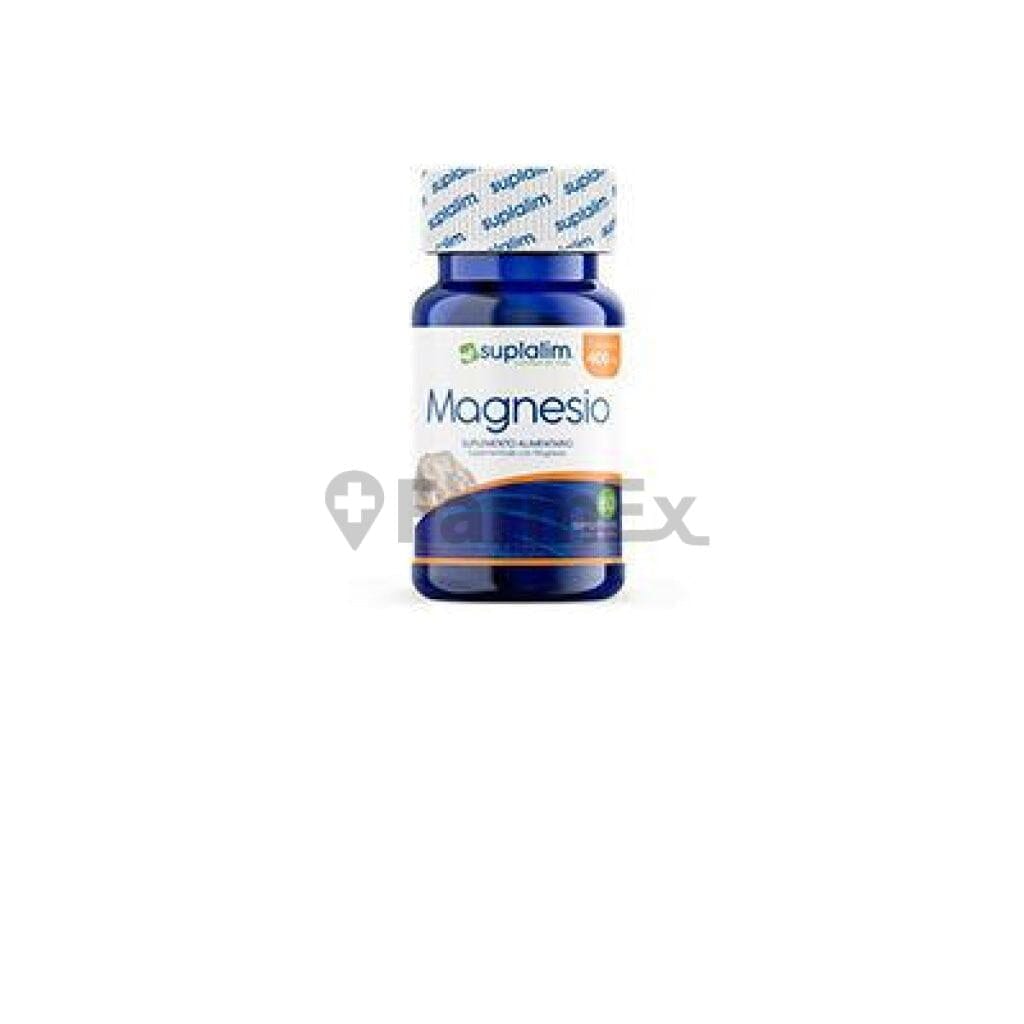 Magnesio 400 mg x 60 comprimidos Farmex-VidaTres-Persistente 
