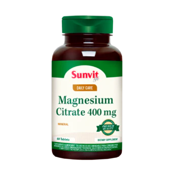 Magnesium citrate 400mg x 60 tabletas