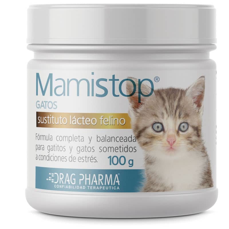 Mamistop® Gatos 100 g Sustituto Lácteo Drag Pharma 