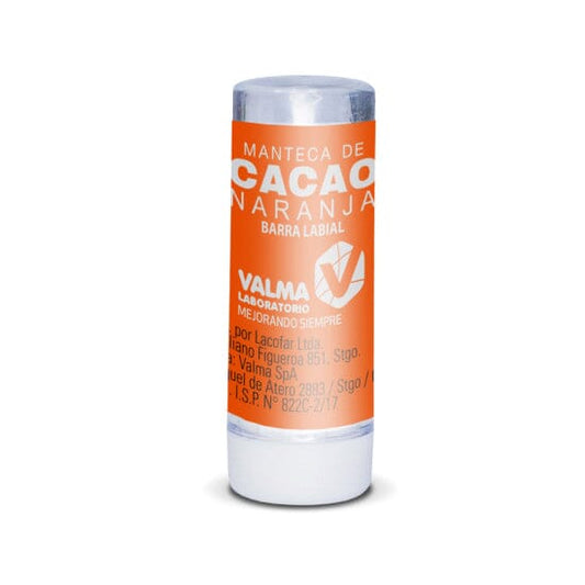Manteca de Cacao Sabor Naranja VALMA 