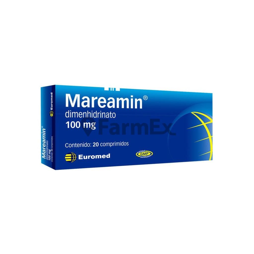 Mareamin 100 mg x 20 comprimidos.