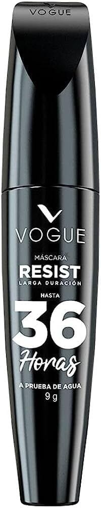 Máscara de Pestañas "Resist" 36 h Larga Duración x 1 unidad Farmex-Pluxee-Persistente 