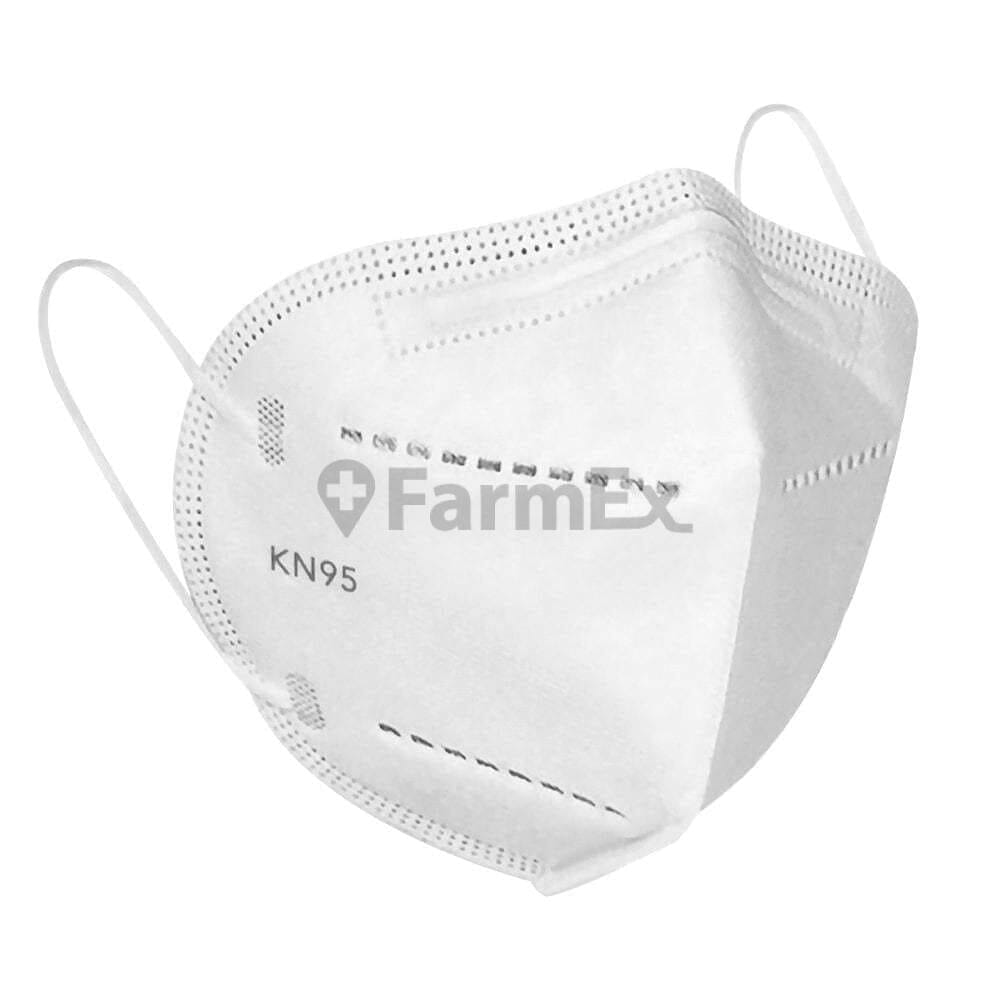 Mascarilla KN 95 Certificada x 10 unidades Farmex-Fonasa-Persistente 