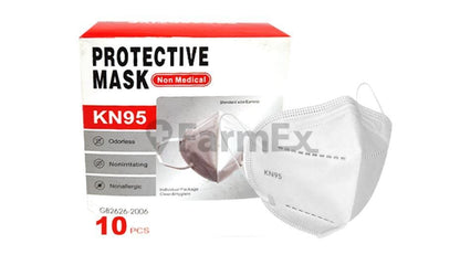 Mascarillas KN 95 Certificada x 10 unidades (OFERTA) Farmex-Pluxee-Persistente 