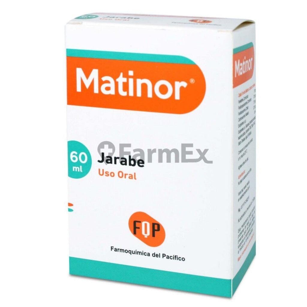 Matinor Jarabe x 60 mL Farmex-Consorcio-Persistente 