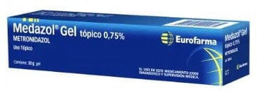 Medazol Gel Tópico 0.75% (Eurofarma).