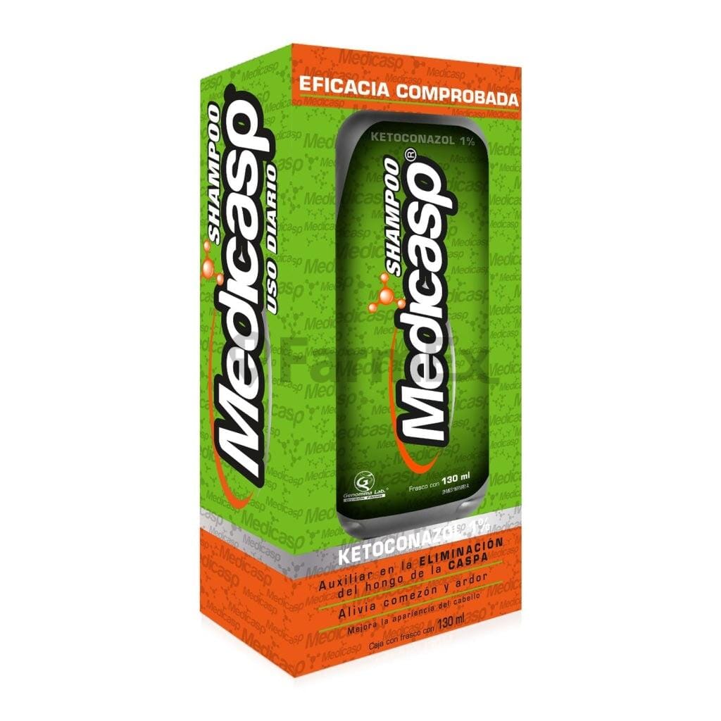 Medicasp Shampoo Anticaspa 1 % x 130 mL Farmex-Consorcio-Persistente 