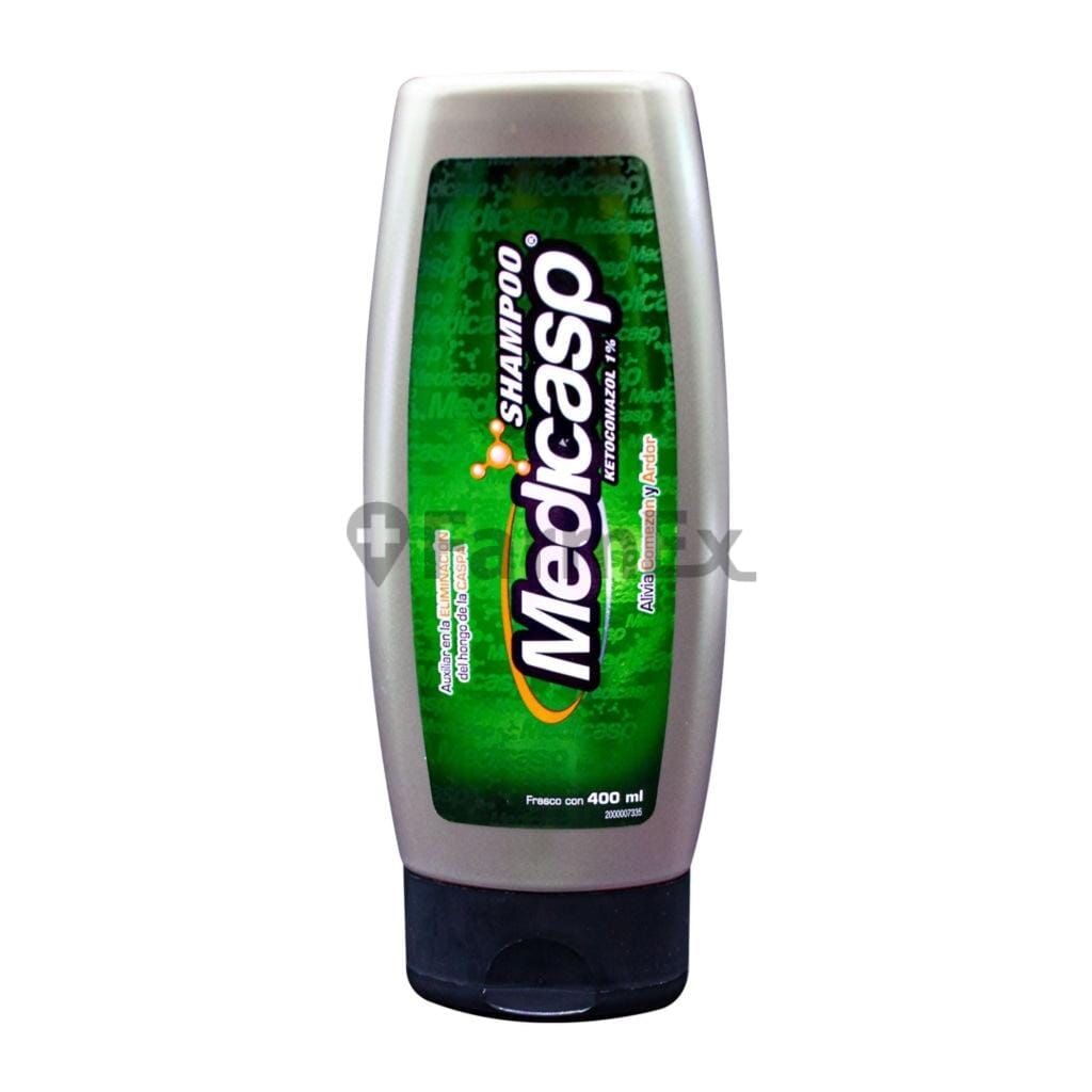 Medicasp Shampoo x 400 mL Farmex-Fonasa-Persistente 