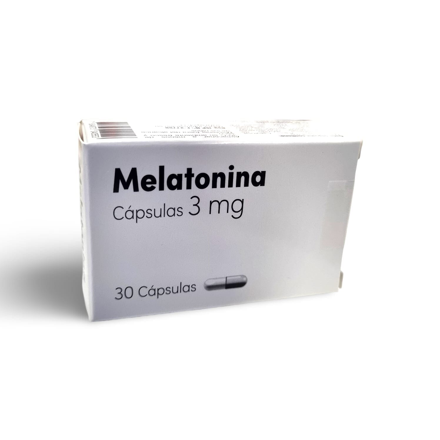 Melatonina 3 mg x 30 Cápsulas "Ley Cenabast". Farmex-Yapp-Programa-Boleta 