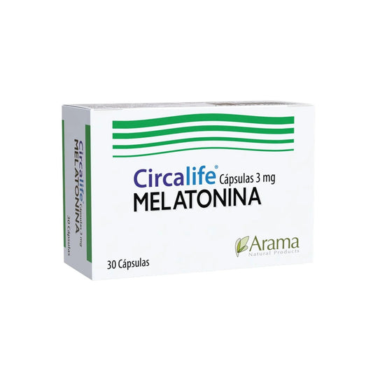 Melatonina Circalife 3 mg x 30 cápsulas Arama 