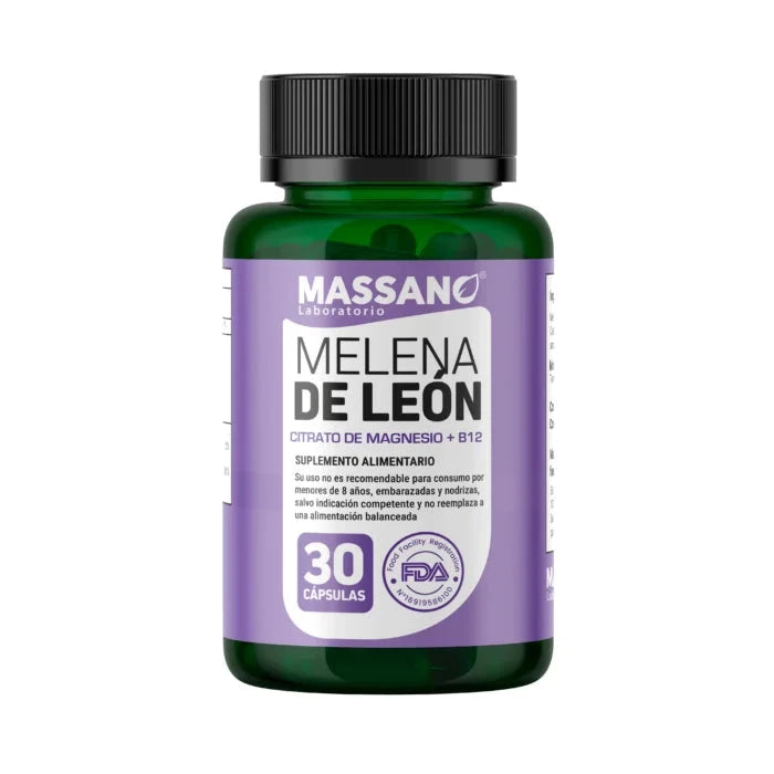 Melena de león x 30 capsulas Massano 