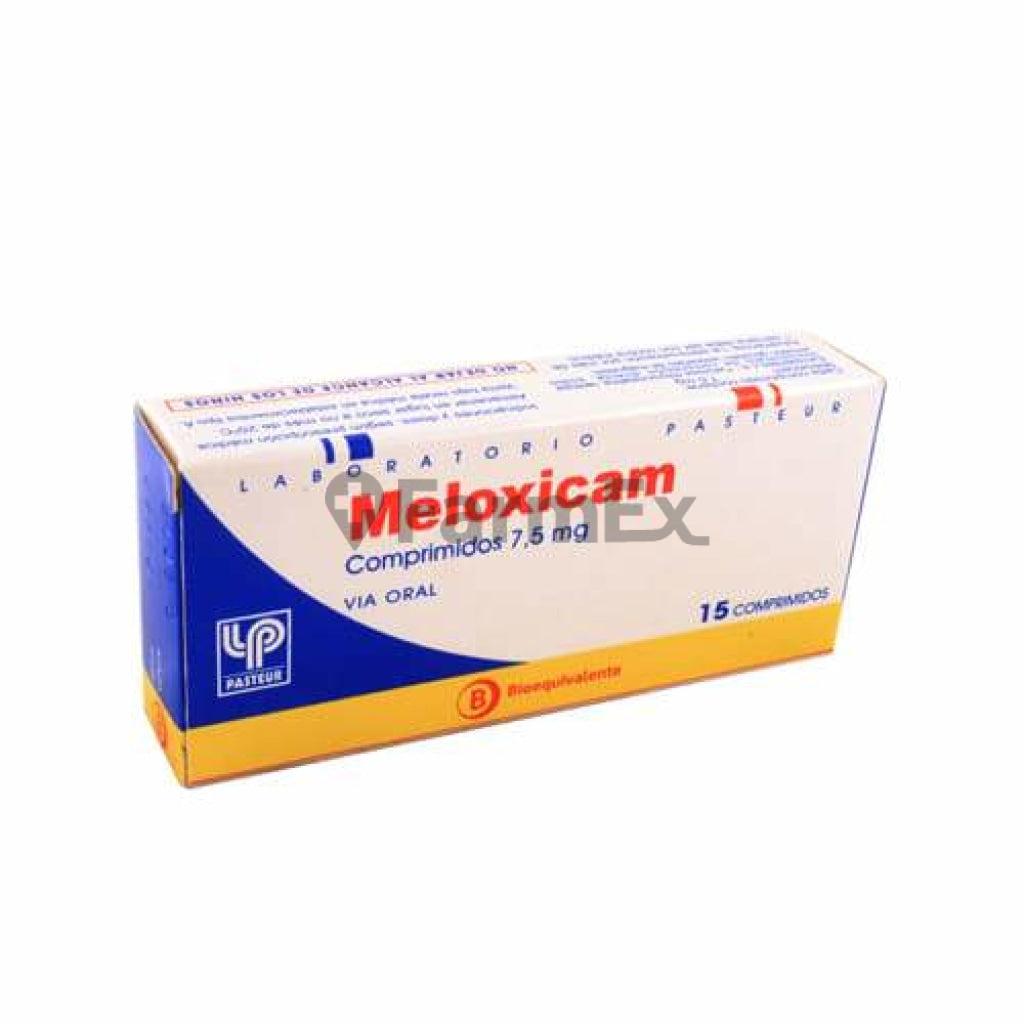 Meloxicam 7,5 mg x 15 comprimidos.