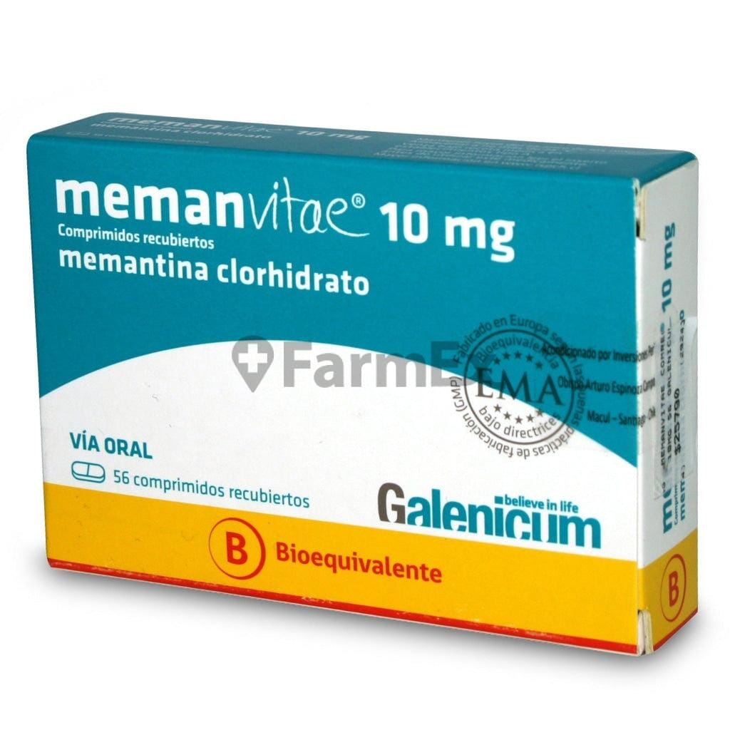 Memanvitae 10 mg x 56 comprimidos Farmex-VidaTres-Persistente 