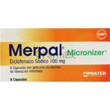 Merpal Micronizer 100 mg x 8 cápsulas