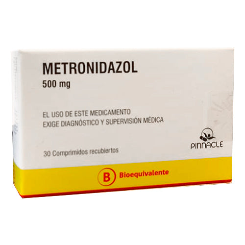 Metronidazol 500 mg x 30 Comprimidos rec. "Ley Cenabast".
