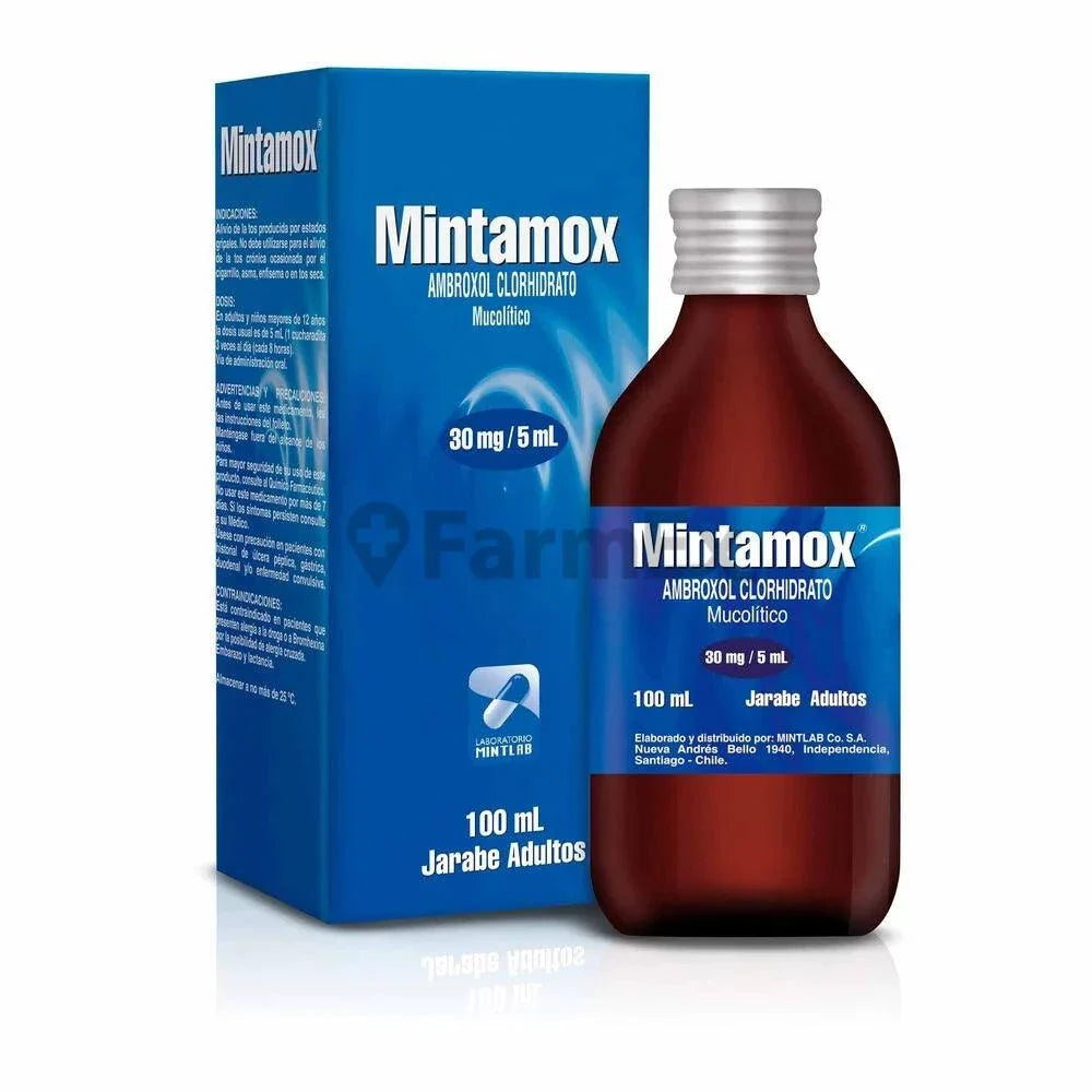 Mintamox 30 mg / 5 mL x 100 mL.