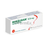 Miragran 2,5 mg x 10 comprimidos