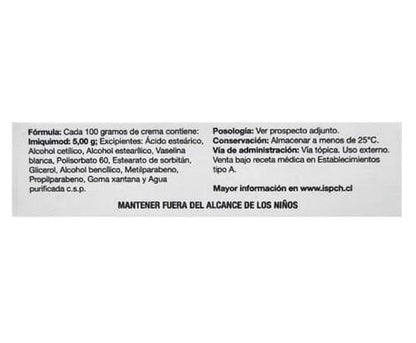 Modumiq 5% crema tópica x 3 g RAFFO 
