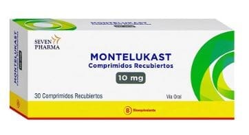 Montelukast 10 mg x 30 comprimidos "Ley Cenabast" Farmex-Pluxee-Persistente 