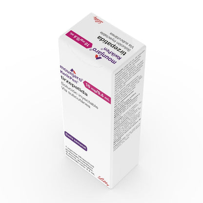 Mounjaro Tirzepatida 10 mg/0.6ml Inyectable 1 Dispositivo + agujas ELI-LILLY 