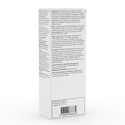 Mounjaro Tirzepatida 5mg/0.6ml Inyectable 1 Dispositivo + 4 agujas ELI-LILLY 