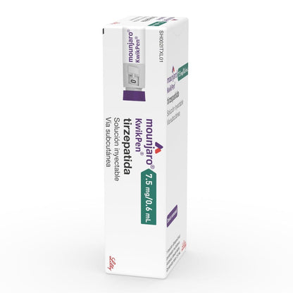 Mounjaro Tirzepatida 7.5mg/0.6ml Inyectable 1 Dispositivo + agujas ELI-LILLY 